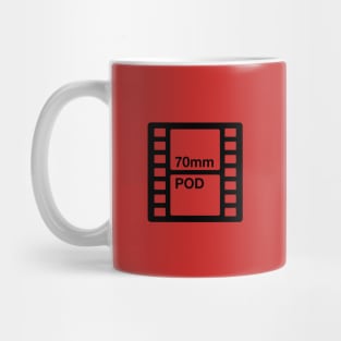 70mm Black Logo Mug